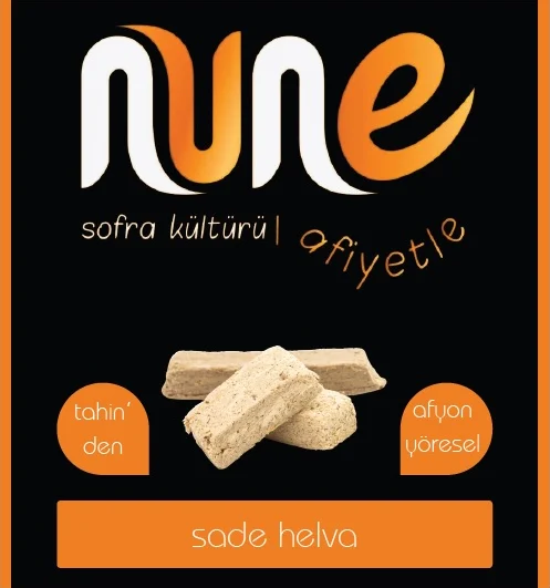 nune sade helva etiketi